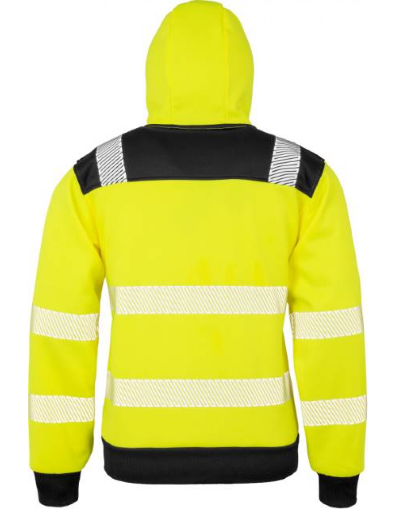 Jachetă de protecție fosforescentă cu glugă